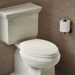 ReadyLatch® Quiet-Close™ elongated toilet seat