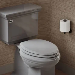 ReadyLatch® Quiet-Close™ elongated toilet seat