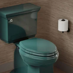 ReadyLatch® Quiet-Close™ elongated toilet seat