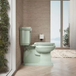 ReadyLatch® Quiet-Close™ elongated toilet seat