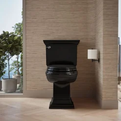 ReadyLatch® Quiet-Close™ elongated toilet seat
