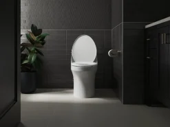 ReadyLatch® Quiet-Close™ elongated toilet seat