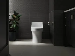 ReadyLatch® Quiet-Close™ elongated toilet seat