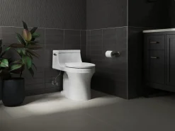 ReadyLatch® Quiet-Close™ elongated toilet seat