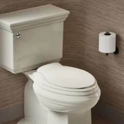 ReadyLatch® Quiet-Close™ elongated toilet seat