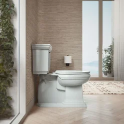 ReadyLatch® Quiet-Close™ elongated toilet seat