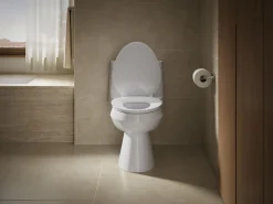 ReadyLatch® Quiet-Close™ elongated toilet seat
