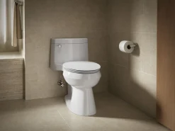 ReadyLatch® Quiet-Close™ elongated toilet seat