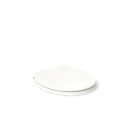ReadyLatch® Quiet-Close™ round-front toilet seat with antimicrobial agent