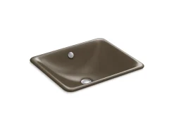 18-1/2" rectangular drop-in/undermount bathroom sink
