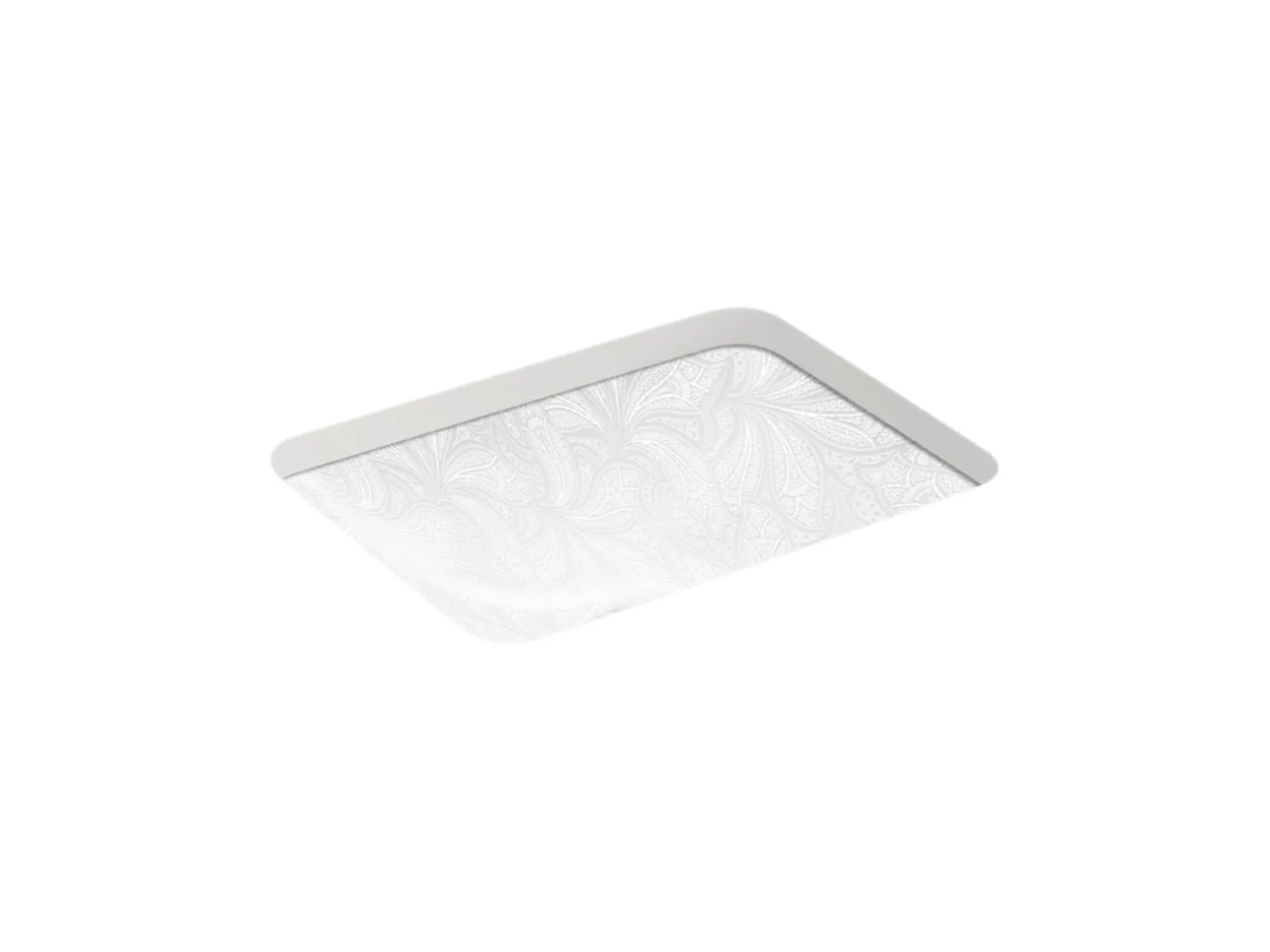 20" rectangular undermount bathroom sink