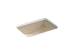 21" rectangular undermount bathroom sink