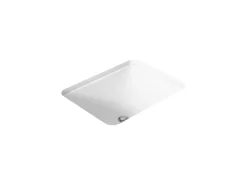 20-1/2" rectangular undermount bathroom sink