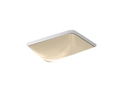 20-1/2" rectangular undermount bathroom sink