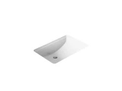 23-1/4" rectangular undermount bathroom sink