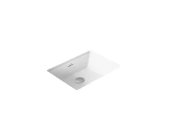 21-1/4" rectangular undermount bathroom sink