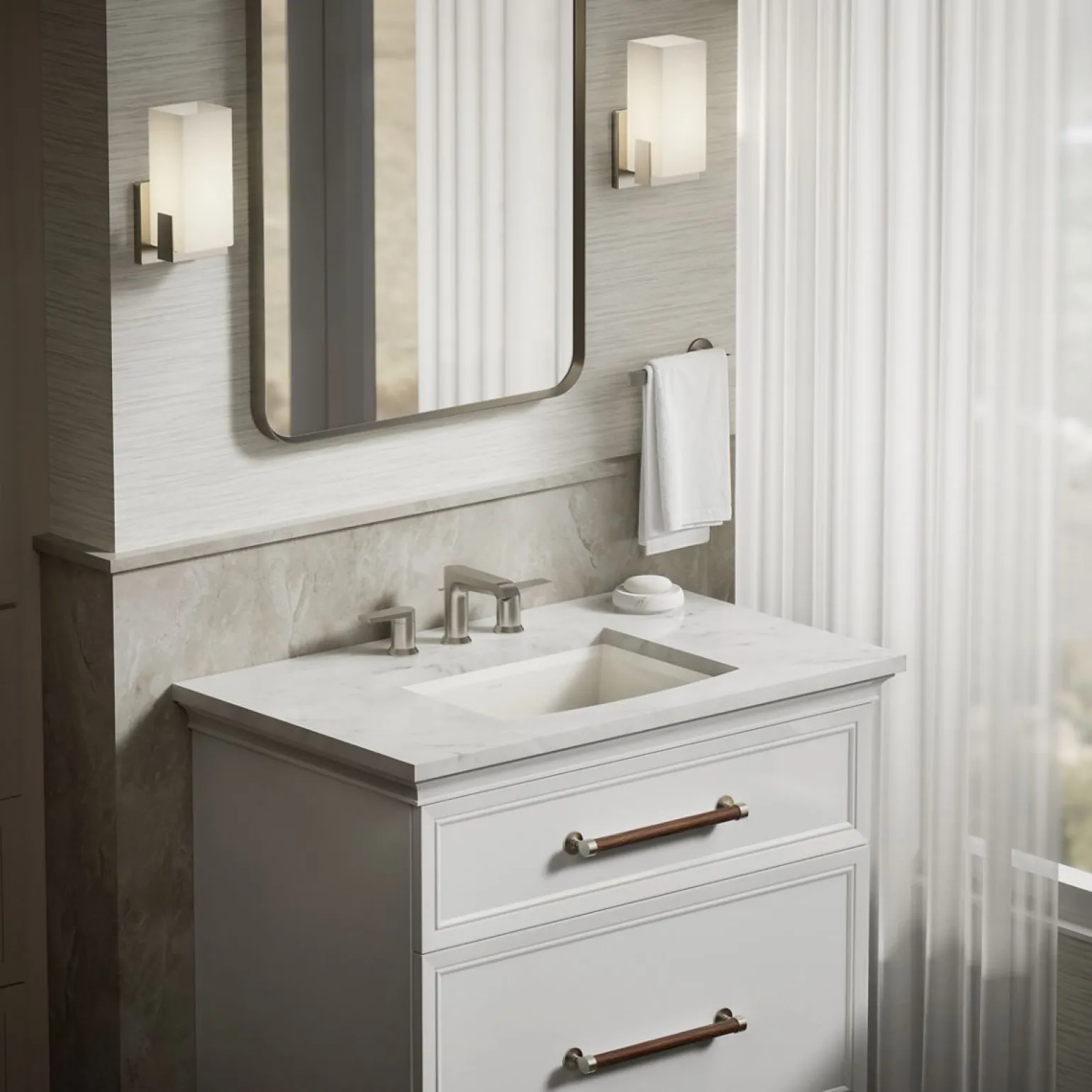 20" rectangular undermount bathroom sink