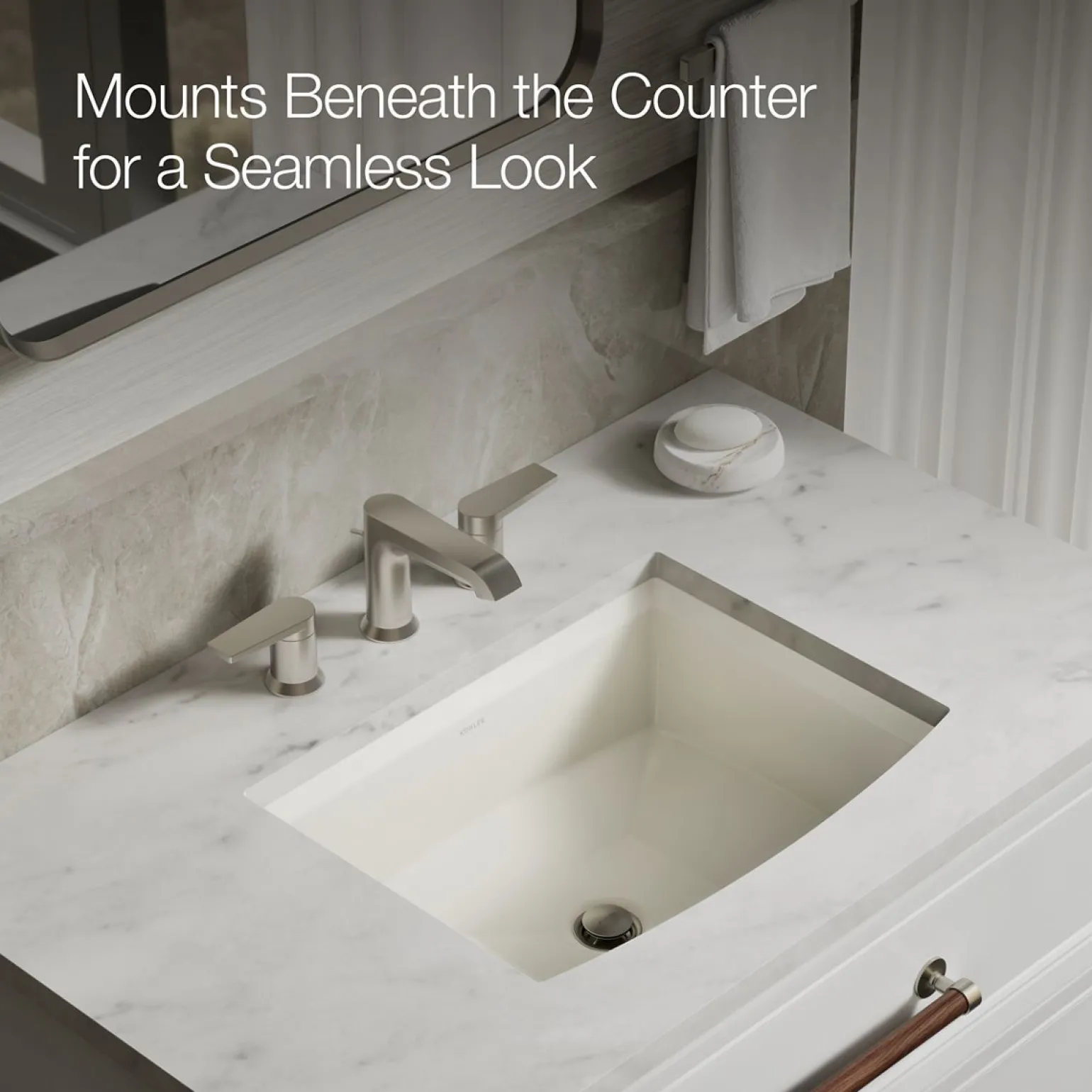 20" rectangular undermount bathroom sink