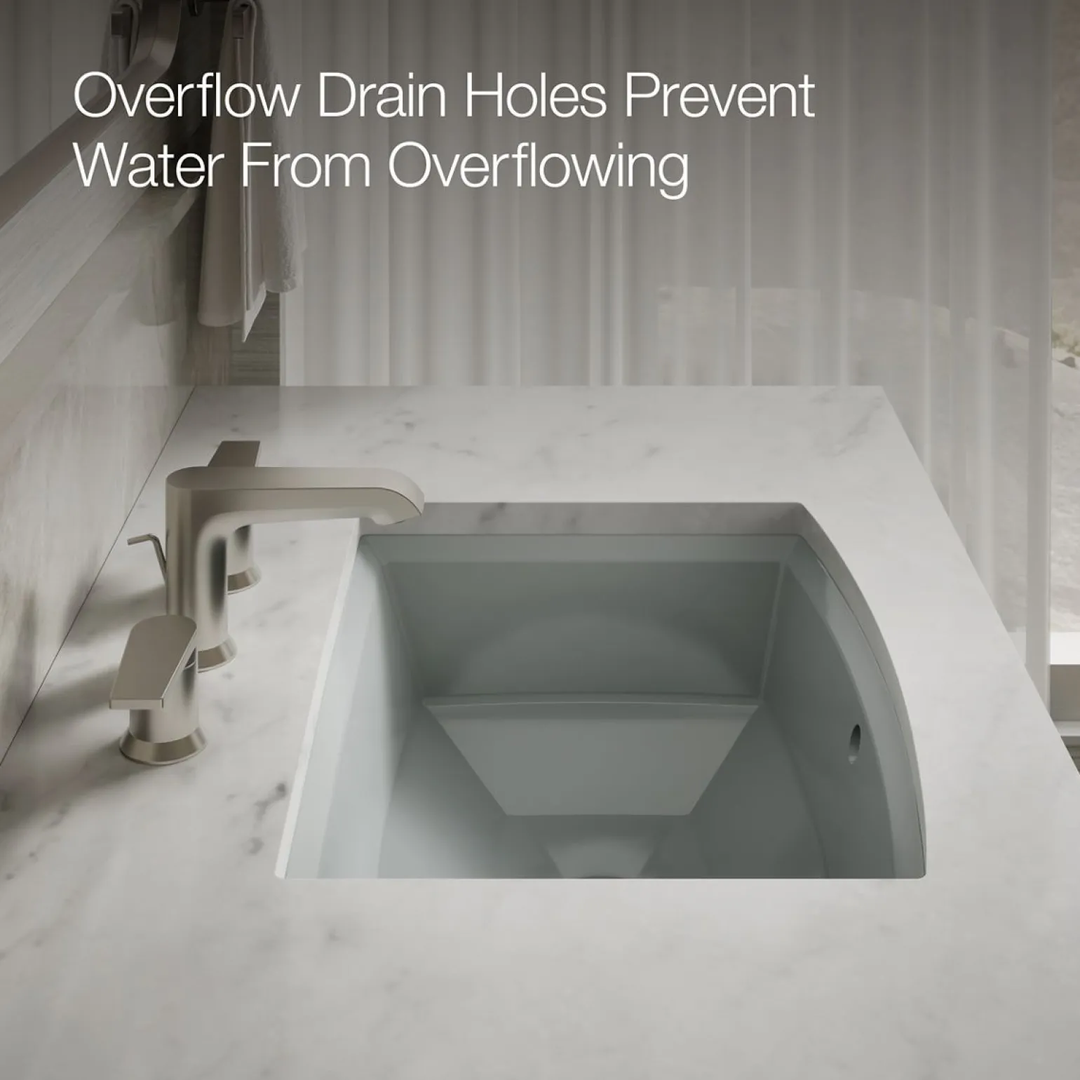 20" rectangular undermount bathroom sink