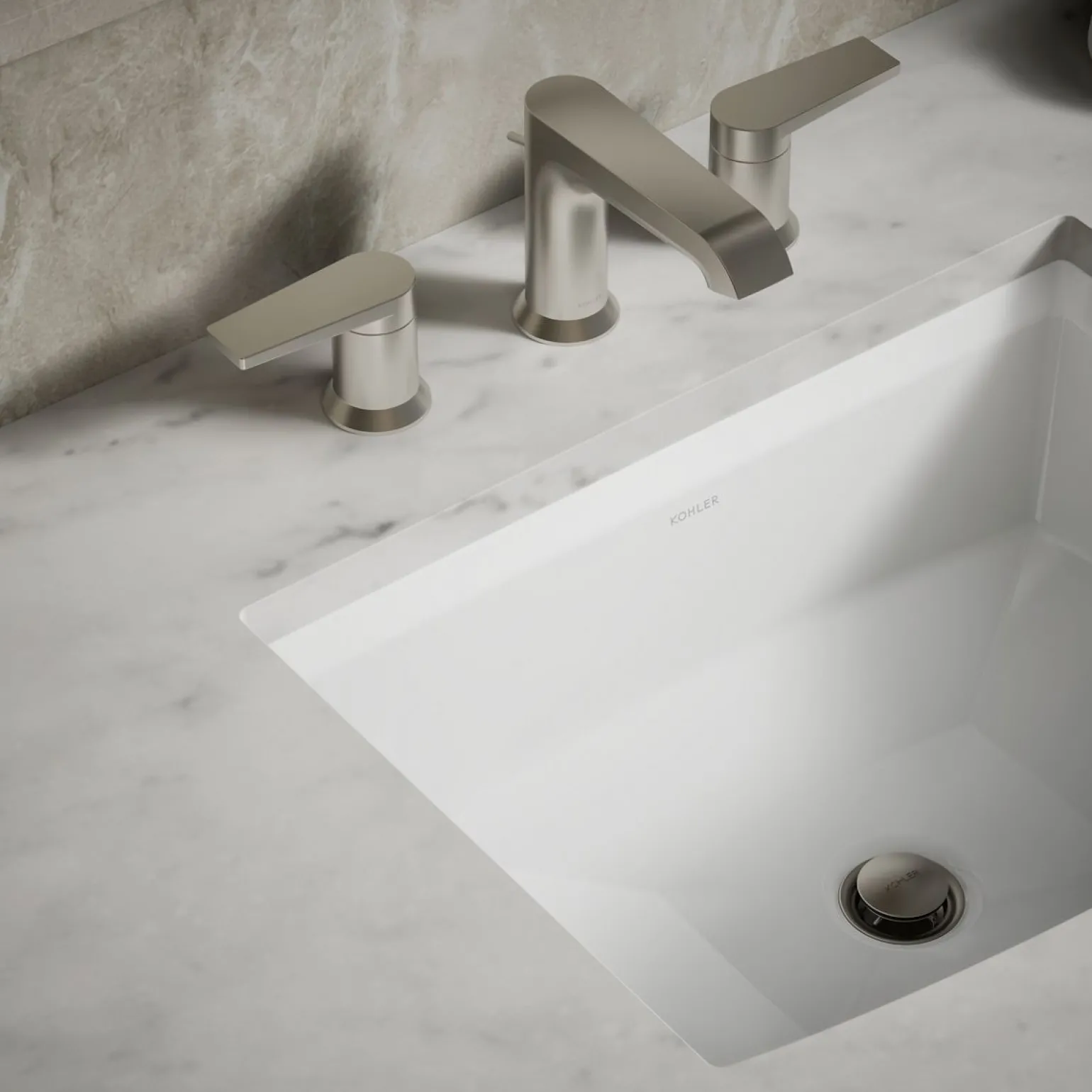 20" rectangular undermount bathroom sink