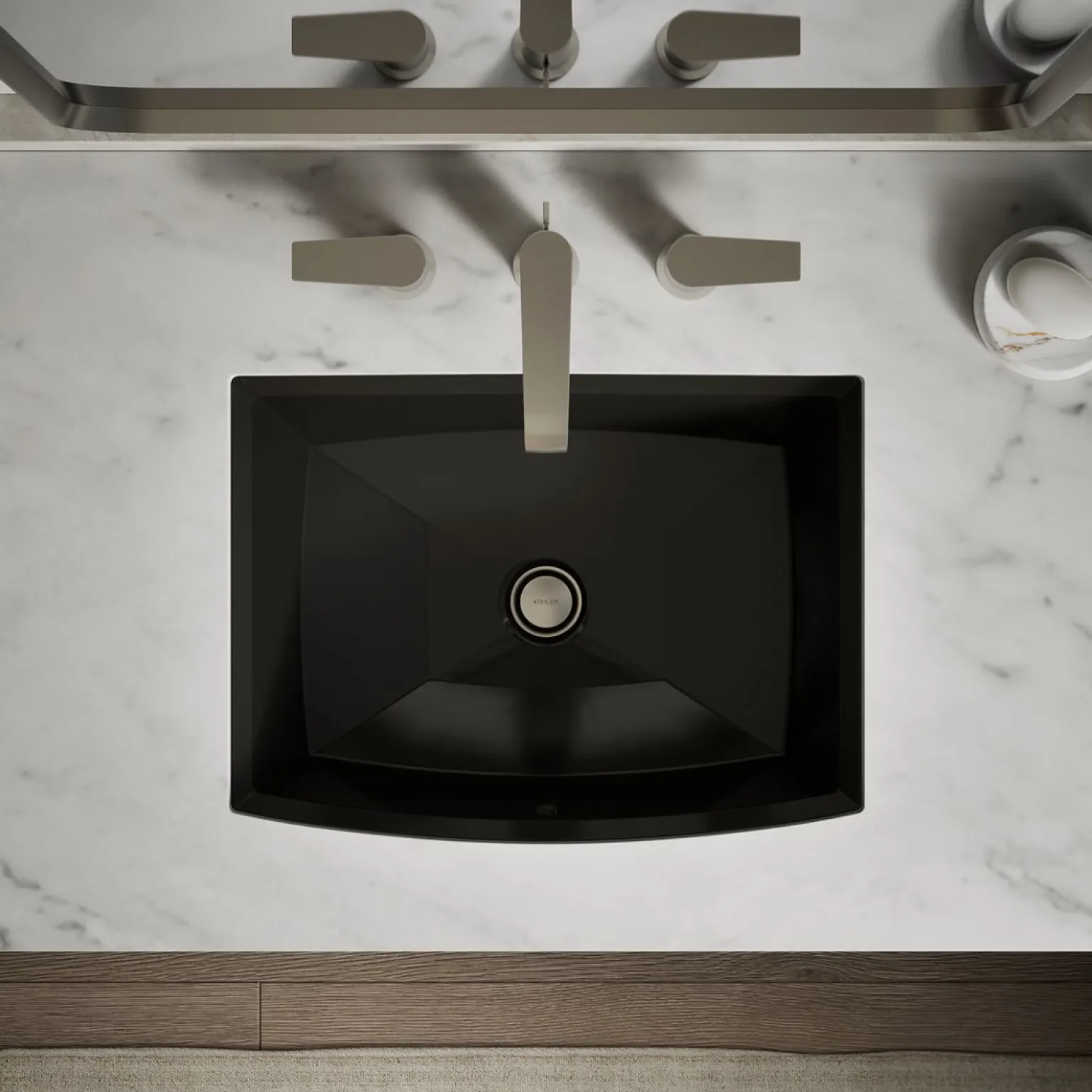 20" rectangular undermount bathroom sink