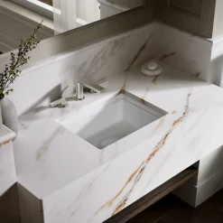 21-1/4" rectangular undermount bathroom sink