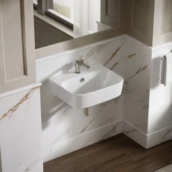 21-3/4" rectangular wall-mount bathroom sink