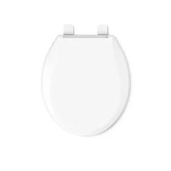 Recycled ReadyLatch® Quiet-Close™ round-front toilet seat