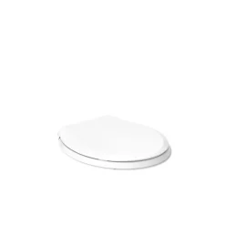 Recycled ReadyLatch® Quiet-Close™ round-front toilet seat
