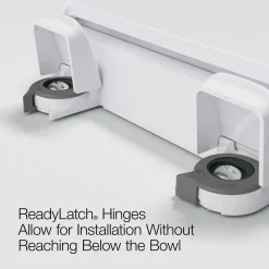 Recycled ReadyLatch® Quiet-Close™ elongated toilet seat