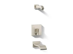 Rite-Temp® bath and shower trim kit with push-button diverter, without showerhead
