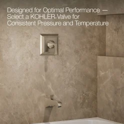 Rite-Temp® bath and shower trim kit, without showerhead
