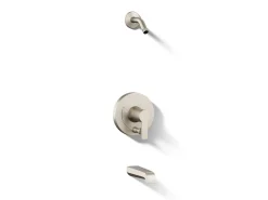 Rite-Temp® bath and shower trim kit with push-button diverter, without showerhead
