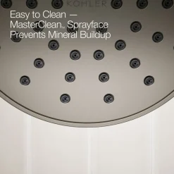 Rite-Temp® bath and shower trim kit with push-button diverter, 1.5 gpm