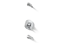 Rite-Temp® bath and shower trim kit with push-button diverter, without showerhead