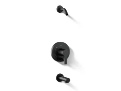 Rite-Temp® bath and shower trim kit with push-button diverter, without showerhead