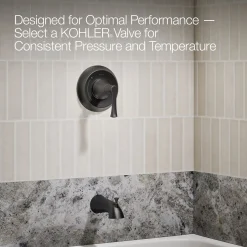 Rite-Temp® bath and shower trim kit, without showerhead