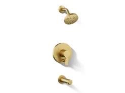 Rite-Temp® bath and shower trim kit with push-button diverter, 1.75 gpm