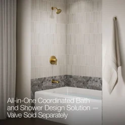 Rite-Temp® bath and shower trim kit, without showerhead