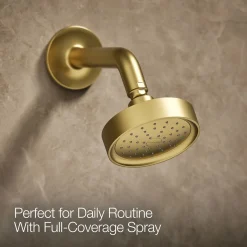 Rite-Temp® bath and shower trim kit with push-button diverter and cross handle, 1.75 gpm