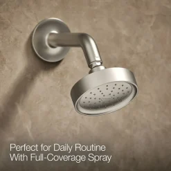 Rite-Temp® bath and shower trim kit with push-button diverter and cross handle, 1.75 gpm