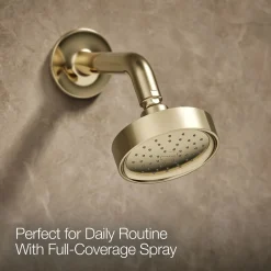 Rite-Temp® bath and shower trim kit with push-button diverter and cross handle, 1.75 gpm
