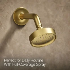 Rite-Temp® bath and shower trim kit with push-button diverter and cross handle, 2.5 gpm