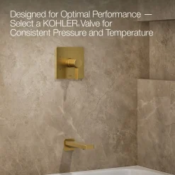Rite-Temp® bath and shower trim kit, 2.5 gpm