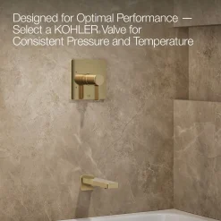 Rite-Temp® bath and shower trim kit, without showerhead