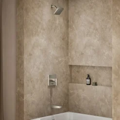 Rite-Temp® bath and shower trim kit with push-button diverter, 1.75 gpm