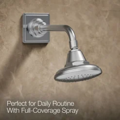 Rite-Temp® bath and shower trim kit with push-button diverter and lever handle, 2.5 gpm