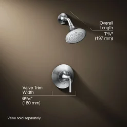 Rite-Temp® shower trim kit, 2.5 gpm