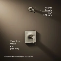 Rite-Temp® shower trim kit, without showerhead