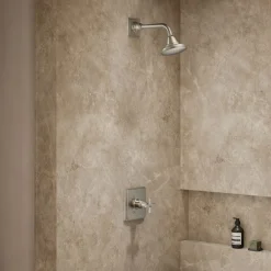 Rite-Temp® shower trim kit with cross handle, 2.5 gpm